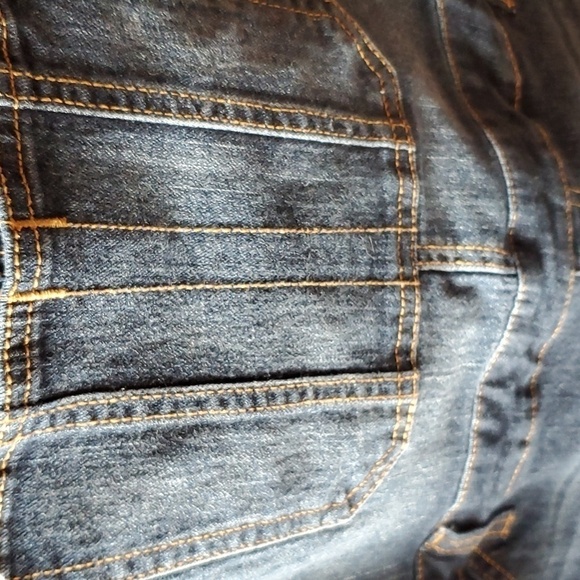 No Boundries distressed denim short overalls Large Junior 11 -13 - Picture 3 of 13